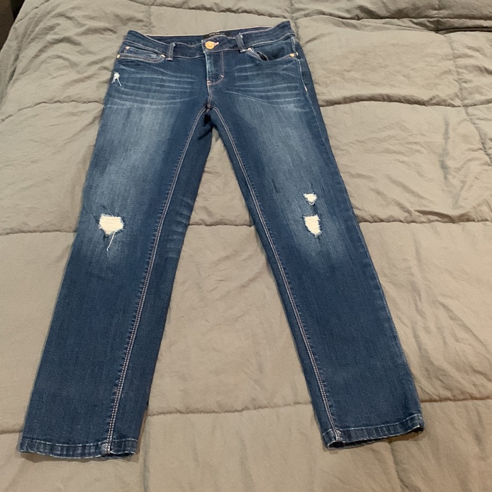 WHITE HOUSE BLACK MARKET - Denim Crop Leg Jeans - Size 2